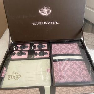 Rare Juicy Couture digital invite kit